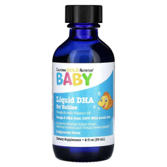California Gold Nutrition Baby’s DHA – Omega-3s with Vitamin D3 & EPA, 2 fl oz (59 ml) - Mumzar