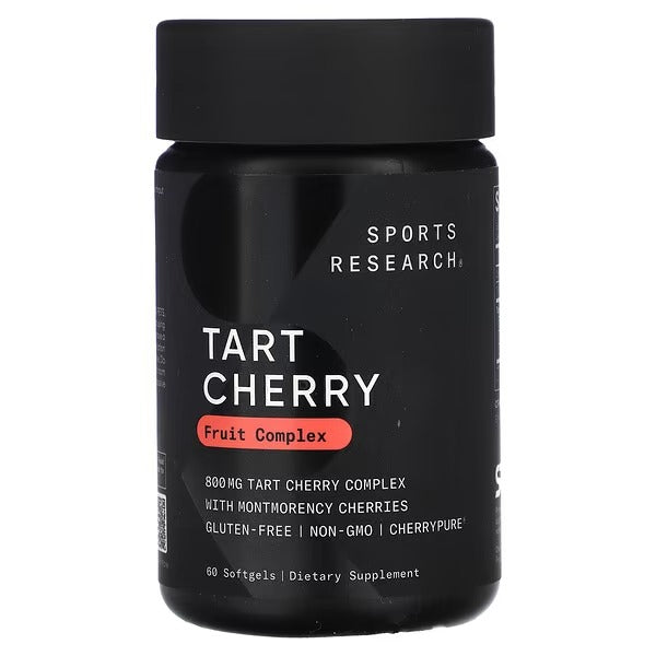 Sports Research Tart Cherry Fruit Complex – 60 Softgels