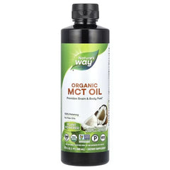 Nature's Way Organic MCT Oil – 16 fl oz (480 ml)