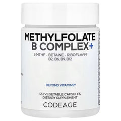 Codeage Methylfolate B Complex+ – 120 Vegetable Capsules