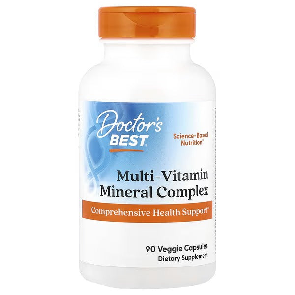 Doctor's Best Multi-Vitamin Mineral Complex – 90 Veg Capsules