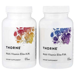 Thorne Multi-Vitamin Elite – A.M. & P.M. Formula, 2 Bottles (90 Capsules Each) - Mumzar
