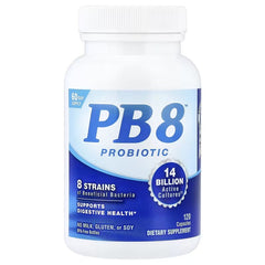 Nutrition Now PB-8™ Probiotic – 7 Billion CFU, 120 Capsules