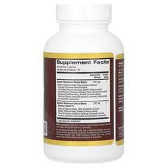 مكمل غذائي من كاليفورنيا جولد نيوتريشن فانجيولوجي® مشريكس بلس – مركب من عشرة أنواع من الفطر، 120 كبسولة نباتية