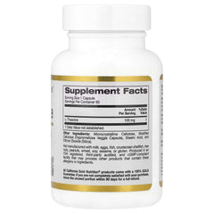 California Gold Nutrition L-Theanine with AlphaWave® – 100 mg, 60 Veg Capsules