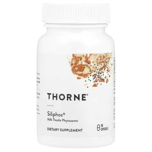 Thorne Siliphos® – Milk Thistle Phytosome, 180 mg, 90 Capsules