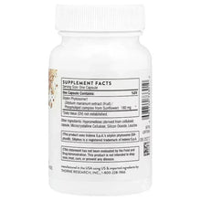 Thorne Siliphos milk thistle phytosome supplement facts bottle back label