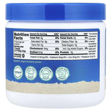 Nutricost organic blueberry powder container, unflavoured, nutrition facts panel