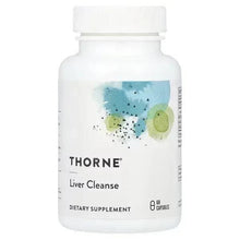 Thorne Liver Cleanse dietary supplement bottle with front label and 60 capsules