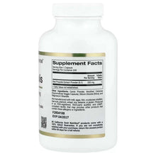 Bee propolis supplement facts label on bottle, daily value table