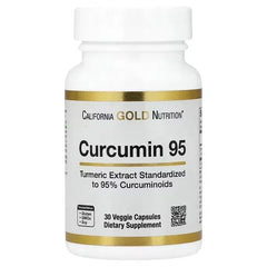 California Gold Nutrition Curcumin 95 – 500 mg, 30 Veggie Capsules - Mumzar