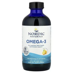 Nordic Naturals Omega-3 – Lemon, 1,560 mg, 8 fl oz (237 ml) - Mumzar