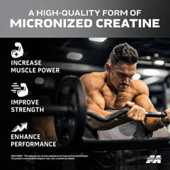 MuscleTech Platinum 100% Creatine Monohydrate Powder Pure Micronized Muscle Recovery, Helps Increase Muscle Power, Boost Strength and Enhance Performance for Men & Women, Unflavored 400 grams - Mumzar