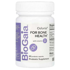 BioGaia Osfortis with Vitamin D – 60 Probiotic Capsules - Mumzar