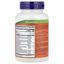 Supplement bottle back label with Supplement Facts panel and ingredients list