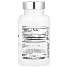 Amen zinc/copper probiotics bottle back label with supplement facts