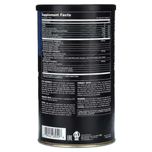 Joint care supplement container back with Supplement Facts panel