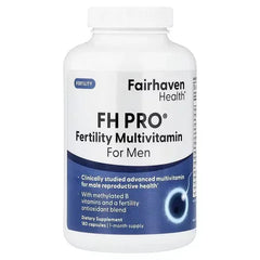 Fairhaven Health, FH Pro® Fertility Multivitamin for Men, 180 Capsules - Mumzar