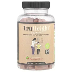 TruHeight Growth Gummies Multivitamin – Watermelon, For Ages 5+, 60 Gummies - Mumzar