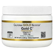 California Gold Nutrition Gold C Vitamin C 1000 mg supplement jar