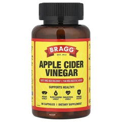 Bragg Apple Cider Vinegar Capsules – 90 Capsules - Mumzar