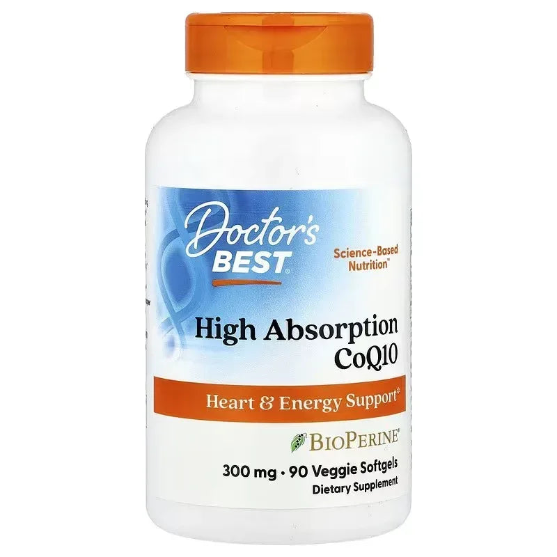 Doctor's Best, High Absorption CoQ10, 300 mg, 90 Veggie Softgels - Mumzar