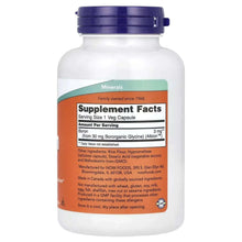 NOW Foods Boron 3 mg supplement bottle showing Supplement Facts label