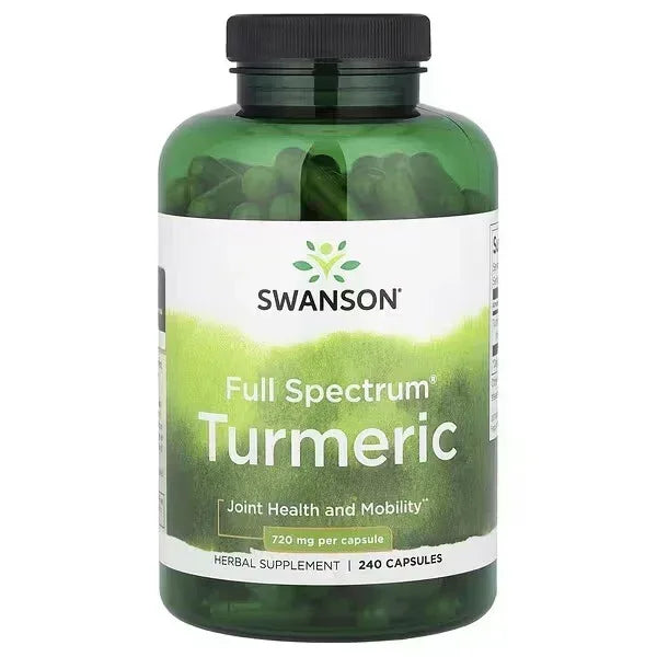 Swanson, Full Spectrum® Turmeric, 240 Capsules (720 mg per Capsule) - Mumzar