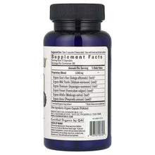 Liquid Gold® dietary supplement bottle with Supplement Facts back label