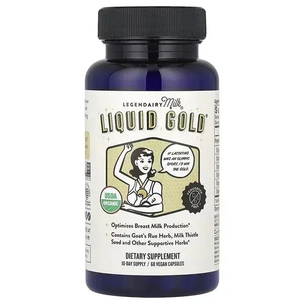 Legendairy Milk, Liquid Gold®, 60 Vegan Capsules - Mumzar