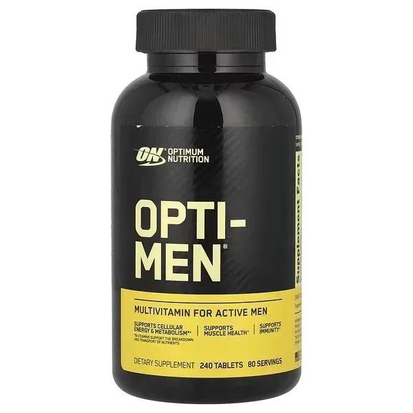 Optimum Nutrition, Opti-Men®, Multivitamin for Active Men, 240 Tablets - Mumzar