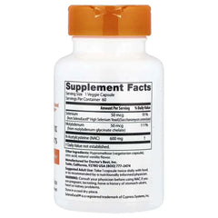 Doctor's Best, NAC Detox Regulators, 60 Veg Caps - Mumzar