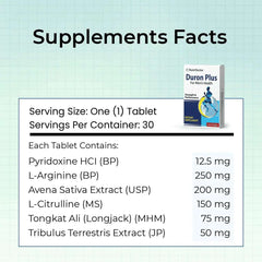 Duron Plus – Boost Stamina & Performance Supplement - Mumzar