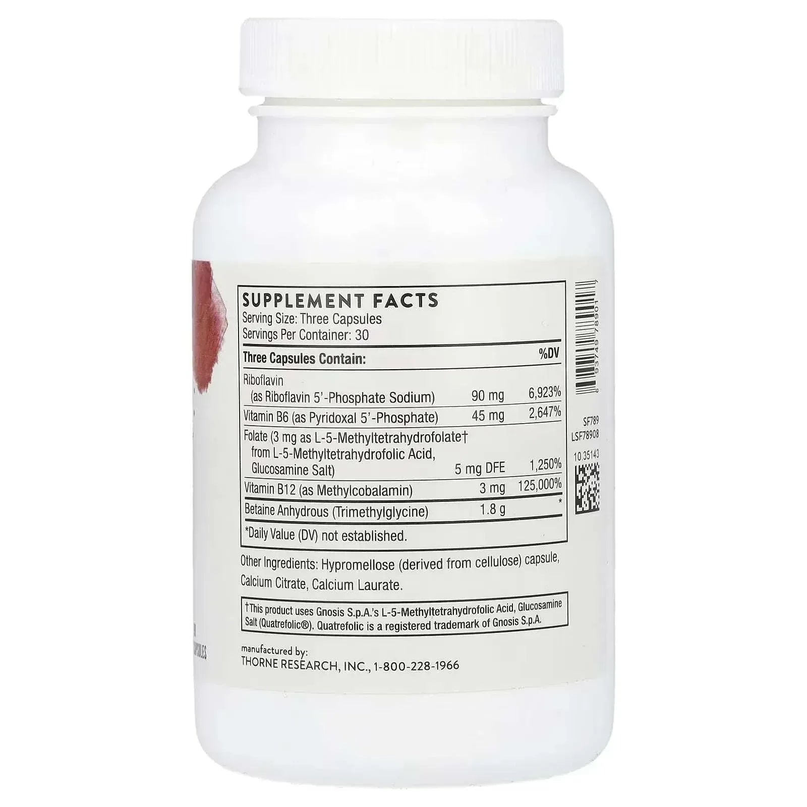 Thorne, Methyl-Guard Plus®, 90 Capsules - Mumzar