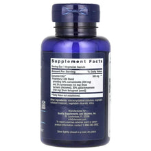 Life Extension Curcumin Elite supplement facts label on bottle, 60 vegetarian capsules