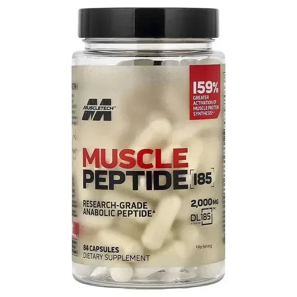 MuscleTech, Muscle Peptide 185, 84 Capsules (666 mg per Capsule) - Mumzar