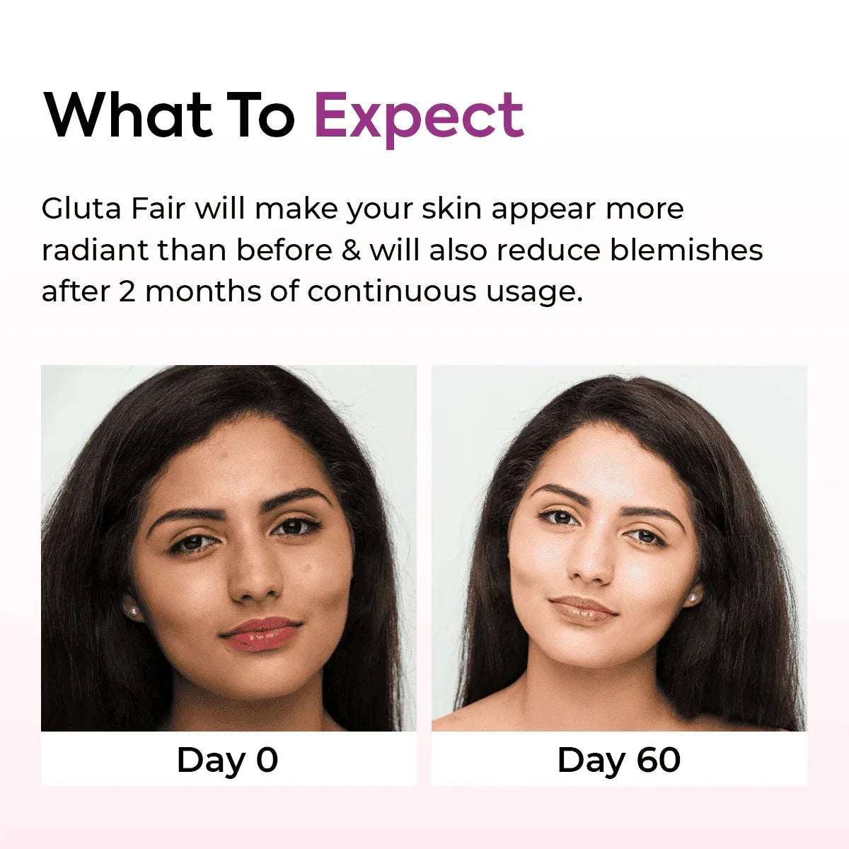 Gluta Fair 500mg - Combination of Glutathione with Vitamin C & E - Mumzar