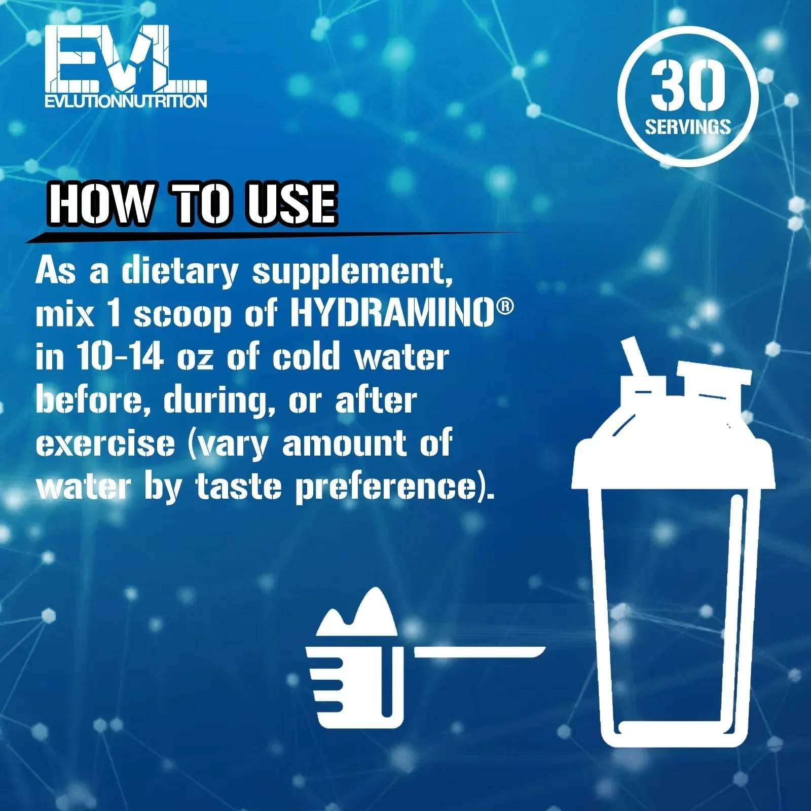 EVLution Nutrition, HydrAmino, Orange Mango, 8.4 oz (237 g) - Mumzar