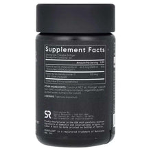 Vitamin D3 + K2 softgel bottle back label with supplement facts and ingredient text