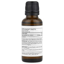 Vitamin D supplement bottle with black cap, back label with Supplement Facts table