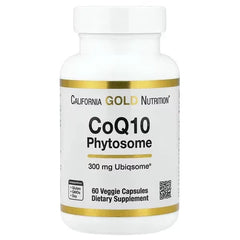 California Gold Nutrition, CoQ10 Phytosome, 300 mg, 60 Veg Capsules - Mumzar