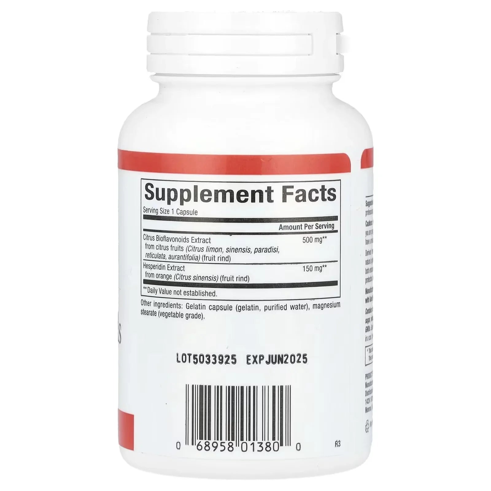 Natural Factors, Citrus Bioflavonoids Plus Hesperidin, 650 mg, 90 Capsules - Mumzar