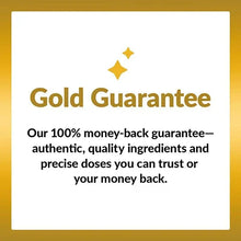 Gold Guarantee badge with 100% money-back guarantee message