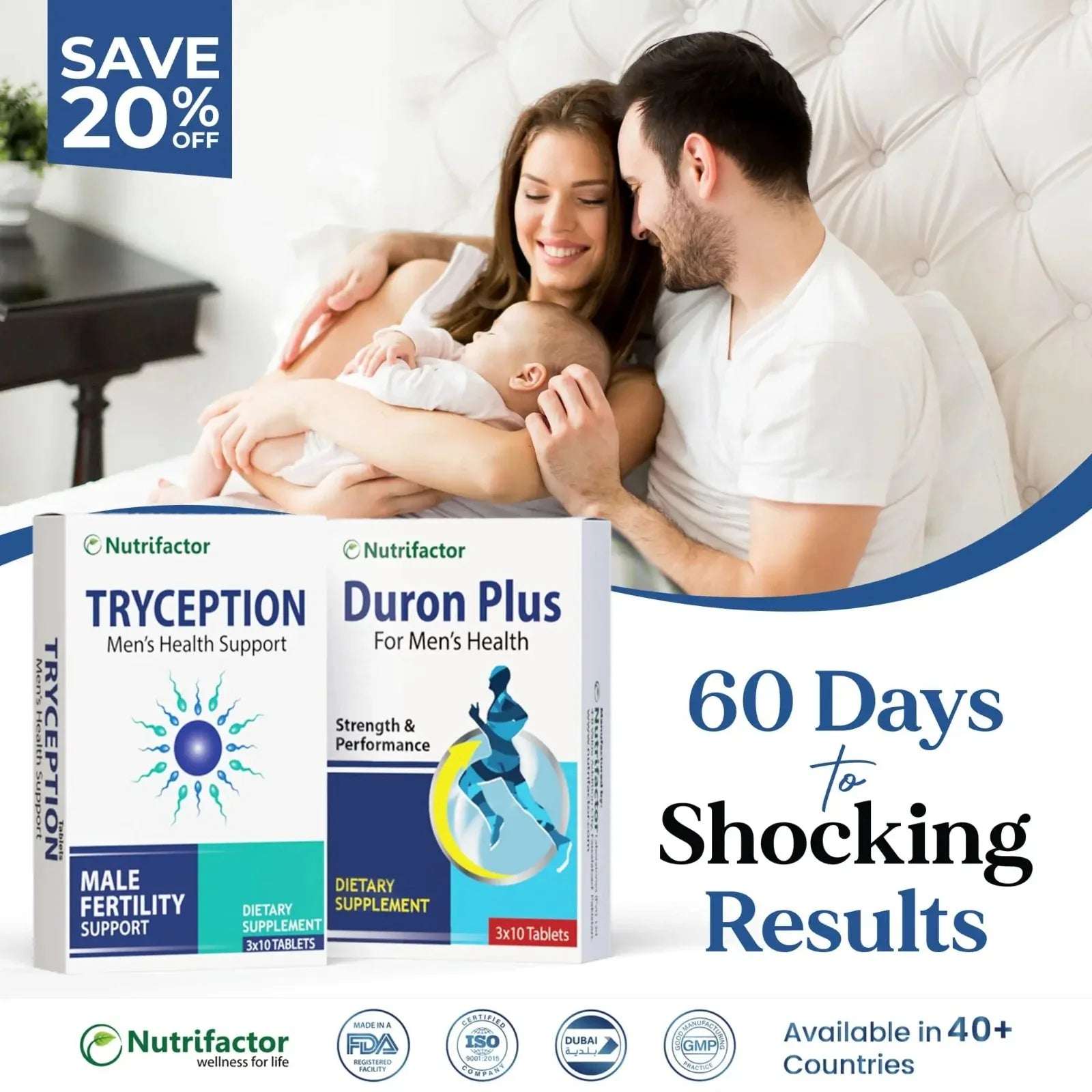 Duron Plus & Tryception – 2x The Man, 30 Days Pack - Mumzar