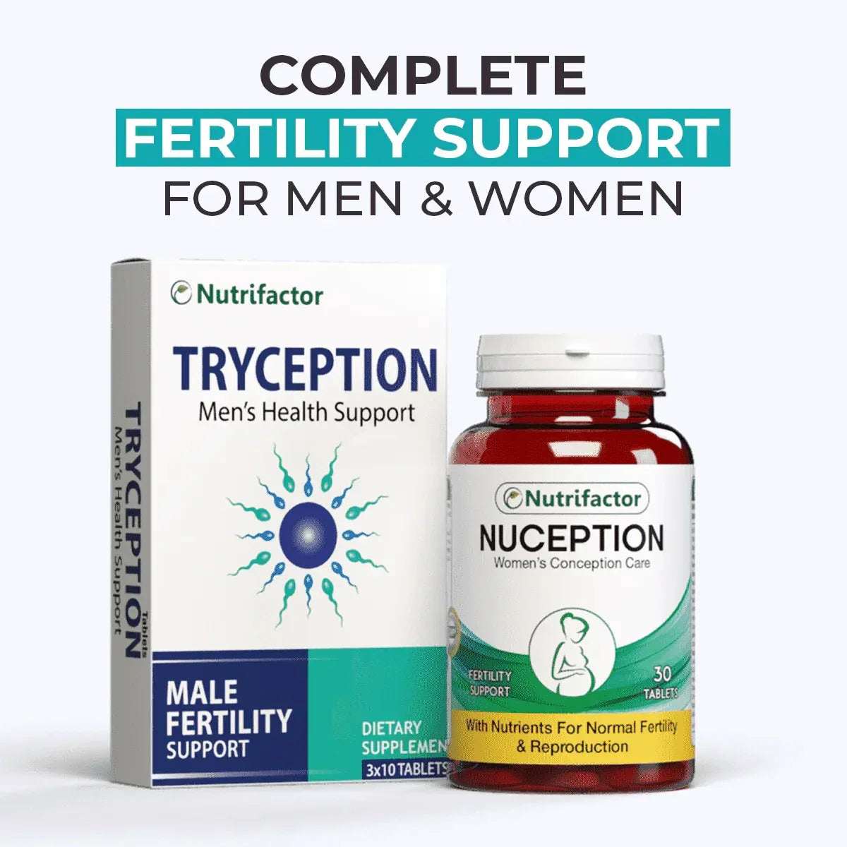 Tryception & Nuception - Male & Female Fertility Support - Mumzar