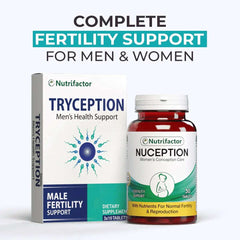 Tryception & Nuception - Male & Female Fertility Support - Mumzar