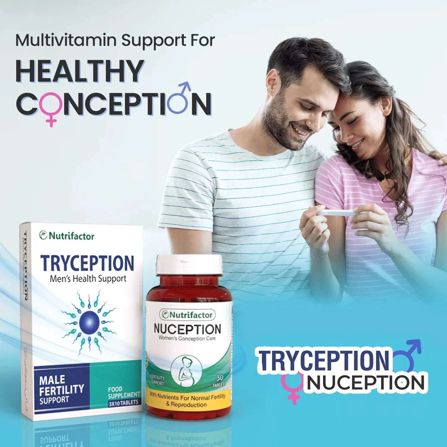 Tryception & Nuception - Male & Female Fertility Support - Mumzar