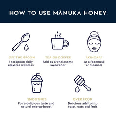Manuka Health, Raw Manuka Honey, UMF 10+, MGO 263+, 250 g (8.8 oz) - Mumzar
