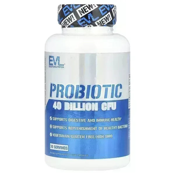 EVLution Nutrition, Probiotic, 60 Veg Capsules - Mumzar