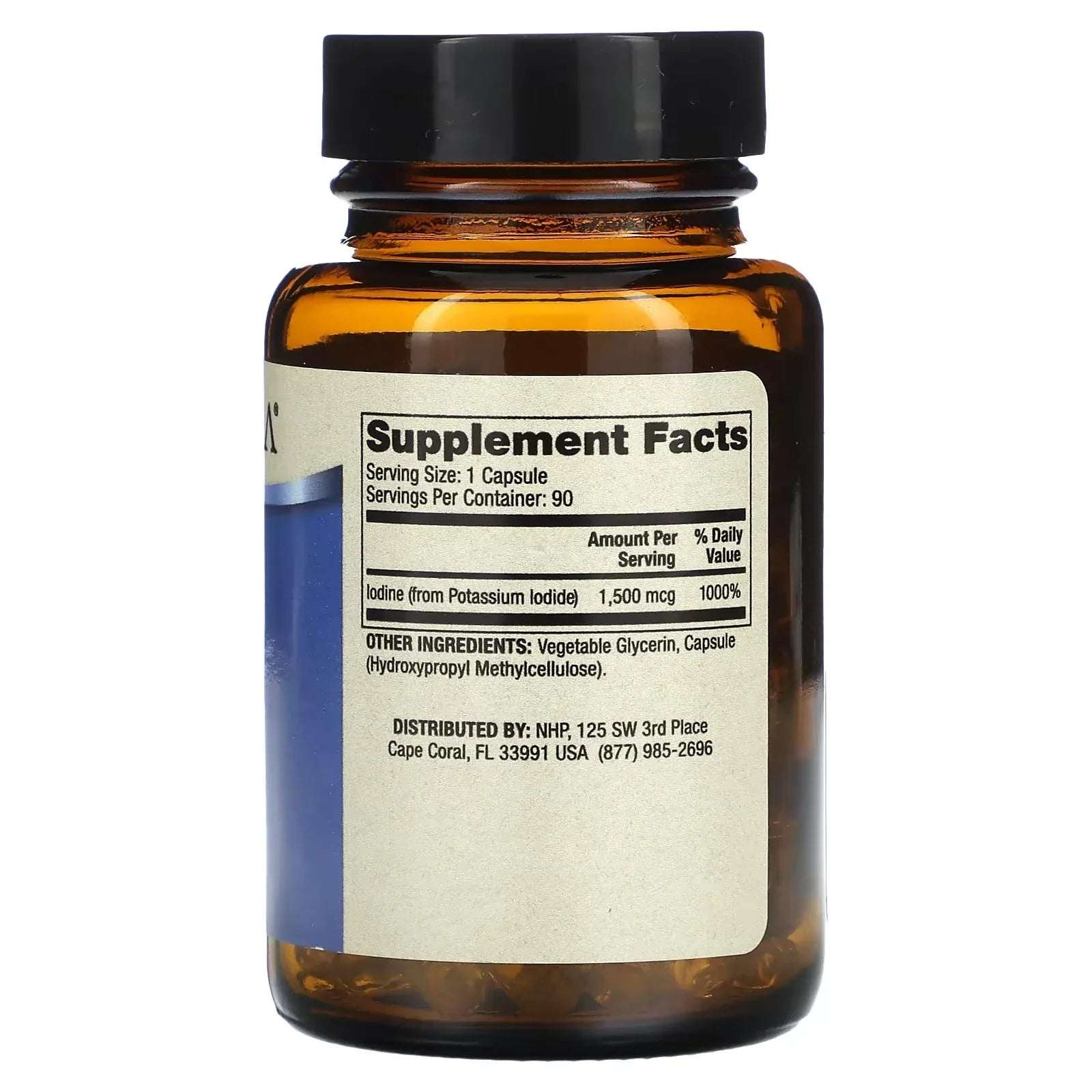 Dr. Mercola, Iodine, 1,500 mcg, 90 Capsules - Mumzar